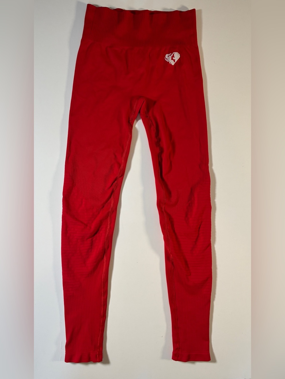 Women's Best Red Seamless High Waist Leggings Size M